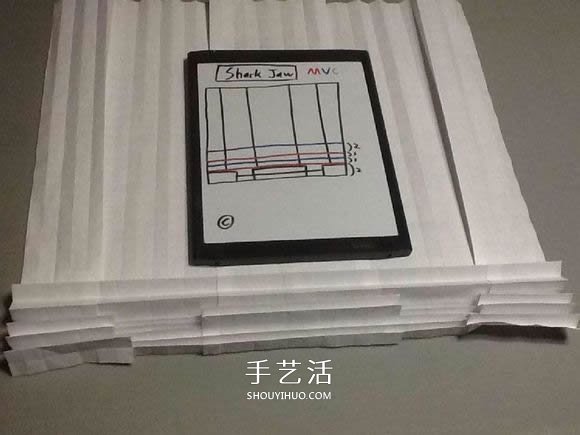 鲨鱼嘴的折纸方法图解 怎么折鲨鱼嘴步骤图(图33)
