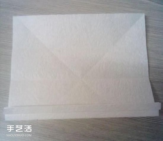 美丽天使的折纸方法 手工折叠立体天使图解(图7)