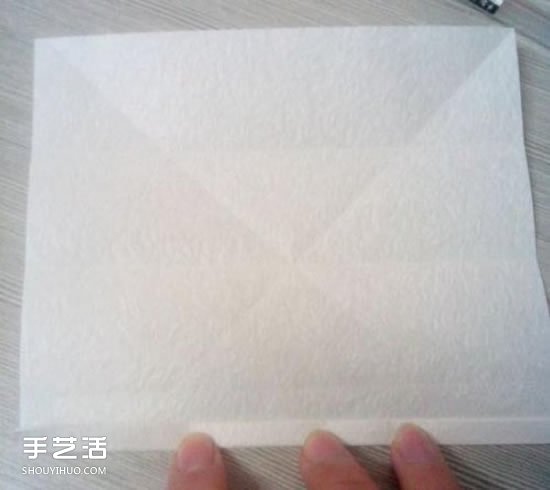 美丽天使的折纸方法 手工折叠立体天使图解(图9)