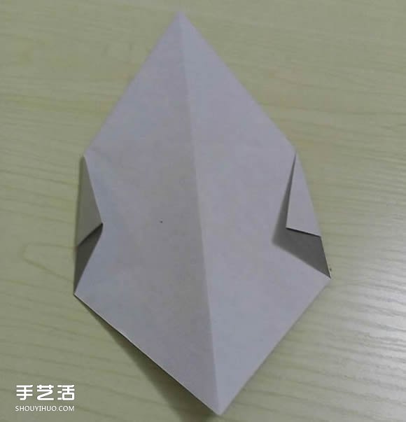 折纸折叠小刀的折法 手工折可折叠弹簧刀图解(图10)