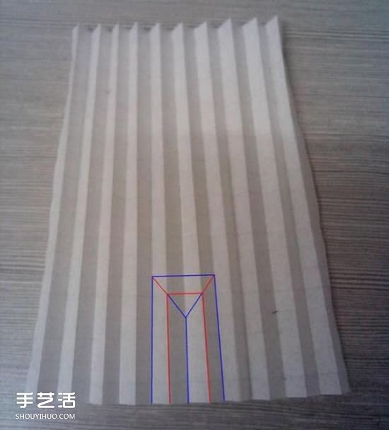 美丽天使的折纸方法 手工折叠立体天使图解(图24)