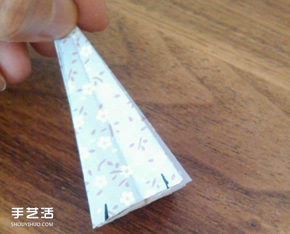 DIY油纸伞制作教程 迷你油纸伞的折叠图解(图8)