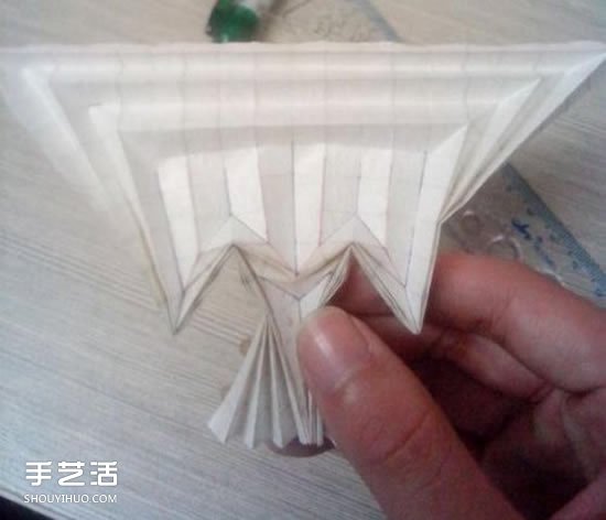 美丽天使的折纸方法 手工折叠立体天使图解(图35)