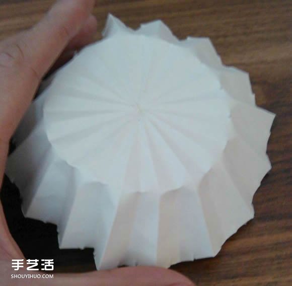 DIY油纸伞制作教程 迷你油纸伞的折叠图解(图11)