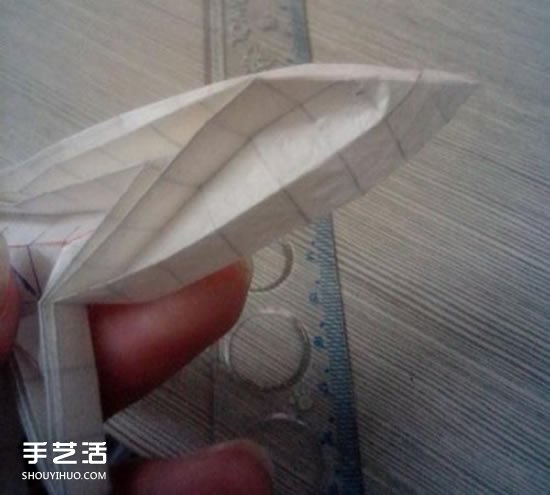 美丽天使的折纸方法 手工折叠立体天使图解(图39)