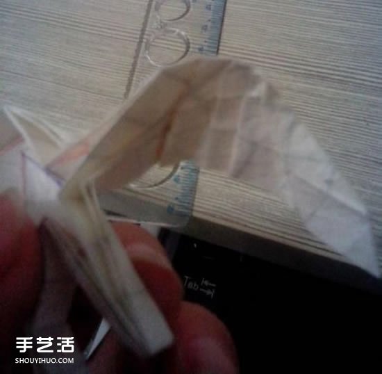 美丽天使的折纸方法 手工折叠立体天使图解(图43)