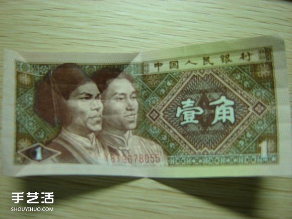纸币折纸照相机图解 美金折相机的折法详解(图16)