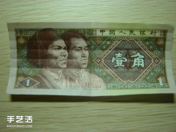 纸币折纸照相机图解 美金折相机的折法详解(图15)