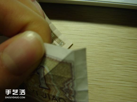 纸币折纸照相机图解 美金折相机的折法详解(图18)
