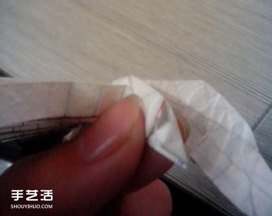 美丽天使的折纸方法 手工折叠立体天使图解(图49)