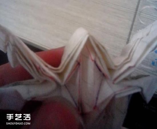 美丽天使的折纸方法 手工折叠立体天使图解(图52)