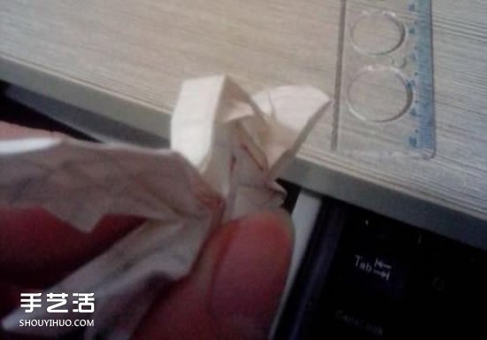 美丽天使的折纸方法 手工折叠立体天使图解(图55)