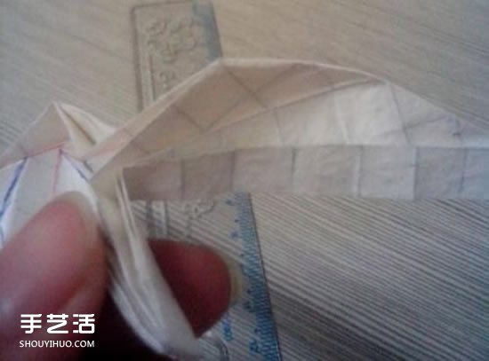 美丽天使的折纸方法 手工折叠立体天使图解(图40)