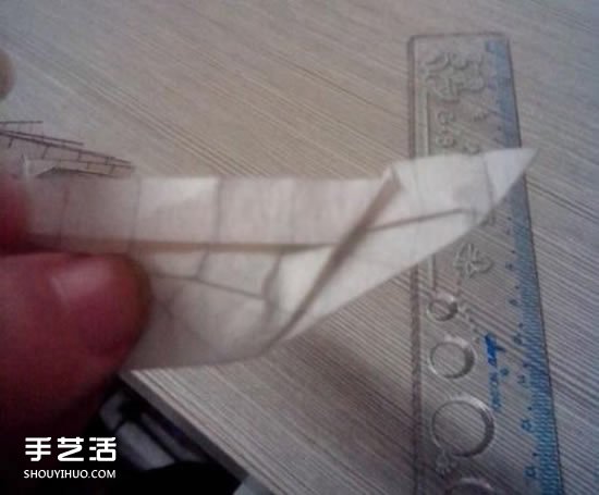 美丽天使的折纸方法 手工折叠立体天使图解(图42)