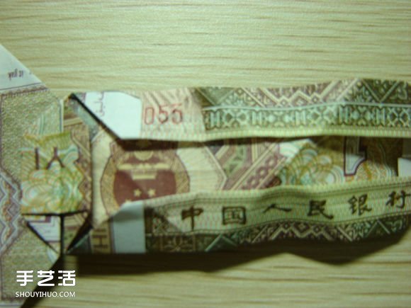 纸币折纸照相机图解 美金折相机的折法详解(图47)