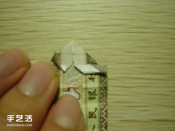 纸币折纸照相机图解 美金折相机的折法详解(图57)