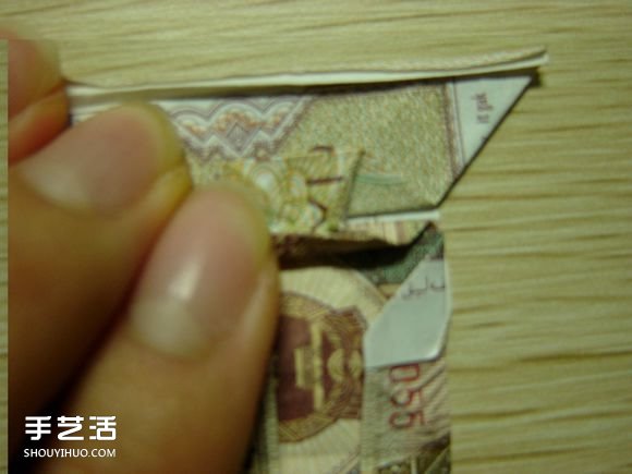 纸币折纸照相机图解 美金折相机的折法详解(图68)