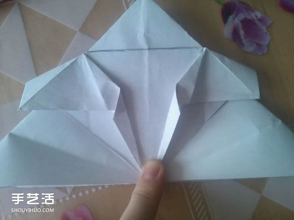 三角钢琴的折纸图解 怎么折立体三角钢琴步骤(图44)
