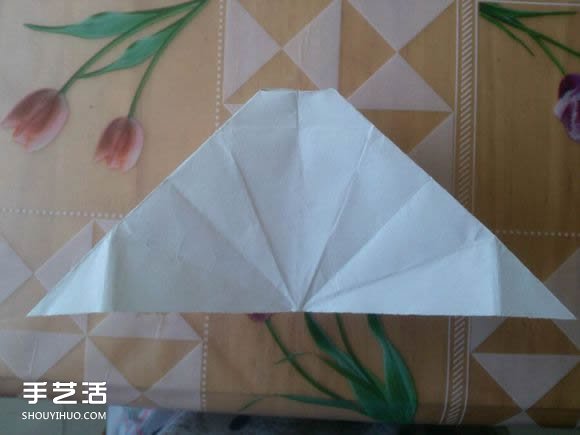 三角钢琴的折纸图解 怎么折立体三角钢琴步骤(图83)