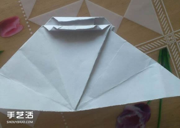 三角钢琴的折纸图解 怎么折立体三角钢琴步骤(图91)