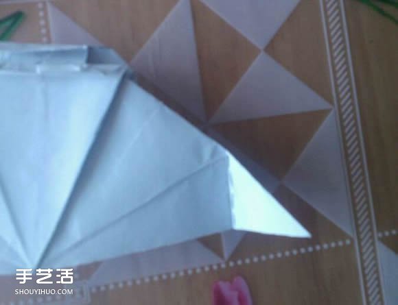 三角钢琴的折纸图解 怎么折立体三角钢琴步骤(图94)