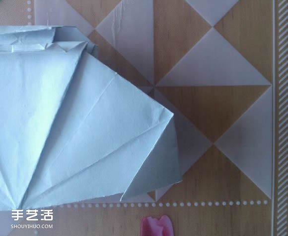 三角钢琴的折纸图解 怎么折立体三角钢琴步骤(图93)