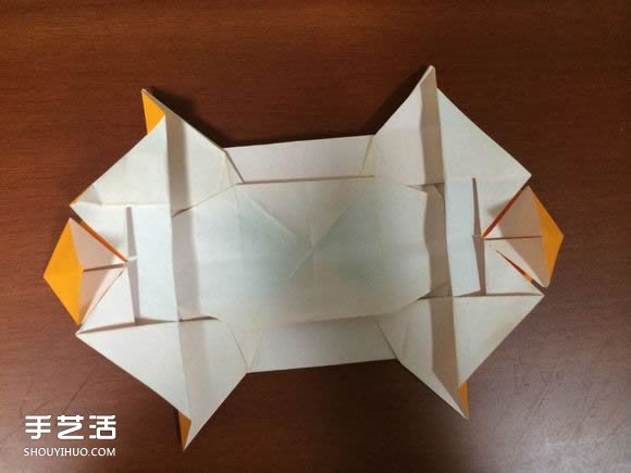 怎么折跑车的教程 手工跑车折纸方法图解(图51)