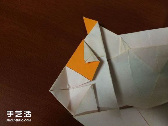 怎么折跑车的教程 手工跑车折纸方法图解(图56)