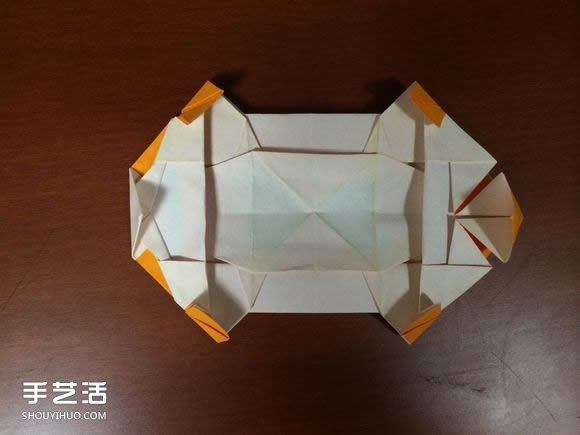 怎么折跑车的教程 手工跑车折纸方法图解(图63)