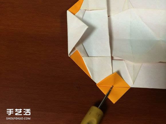 怎么折跑车的教程 手工跑车折纸方法图解(图61)