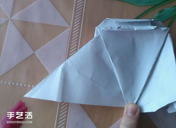 三角钢琴的折纸图解 怎么折立体三角钢琴步骤(图111)