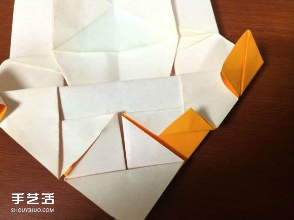 怎么折跑车的教程 手工跑车折纸方法图解(图66)