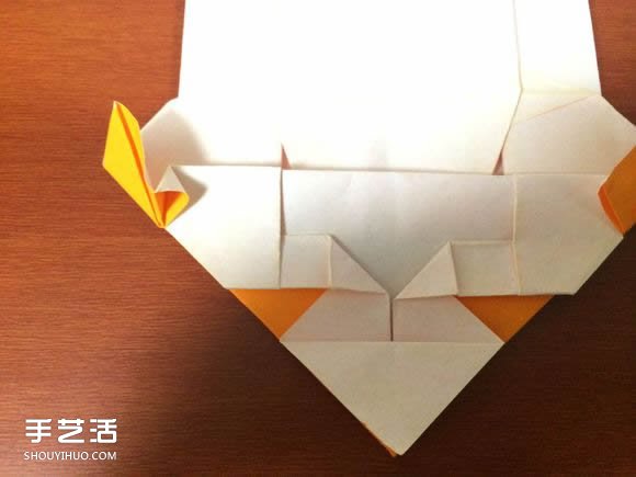 怎么折跑车的教程 手工跑车折纸方法图解(图68)