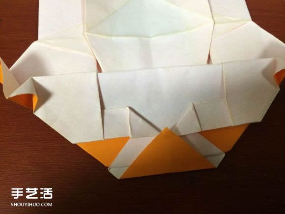 怎么折跑车的教程 手工跑车折纸方法图解(图72)