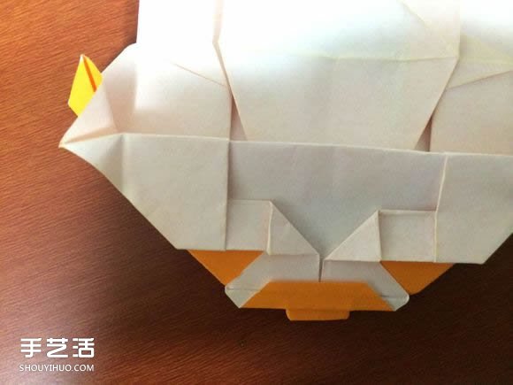 怎么折跑车的教程 手工跑车折纸方法图解(图78)