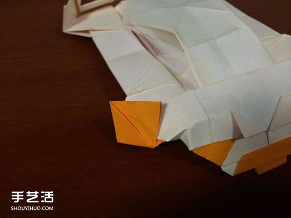 怎么折跑车的教程 手工跑车折纸方法图解(图83)