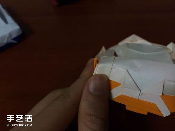 怎么折跑车的教程 手工跑车折纸方法图解(图85)
