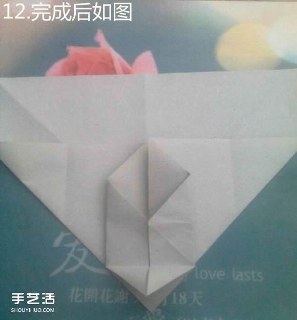 折纸思想者人物雕塑 沉思的人物折纸图解(图16)
