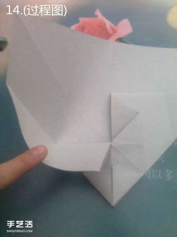 折纸思想者人物雕塑 沉思的人物折纸图解(图18)