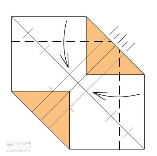 折纸沙发椅的折法图解 手工沙发椅折叠步骤图(图11)