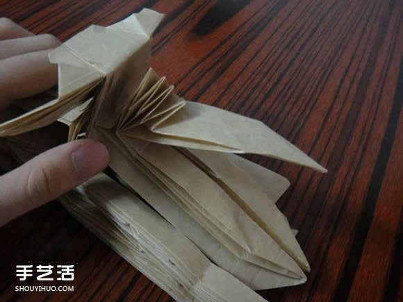 灼眼的夏娜折纸图解 动漫人物夏娜折纸教程(图32)