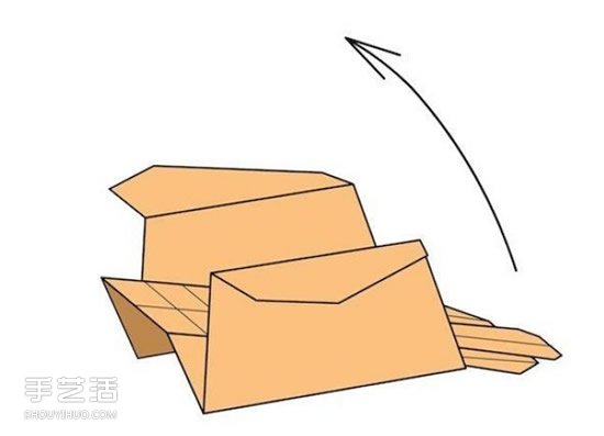 折纸沙发椅的折法图解 手工沙发椅折叠步骤图(图31)