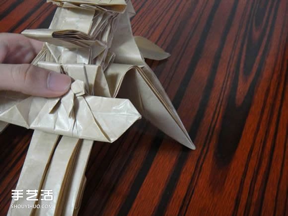 灼眼的夏娜折纸图解 动漫人物夏娜折纸教程(图39)