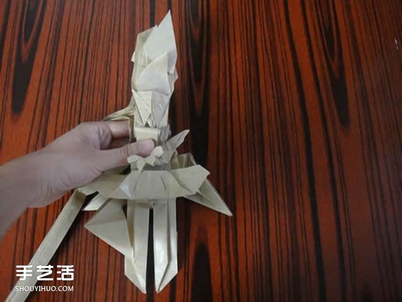 灼眼的夏娜折纸图解 动漫人物夏娜折纸教程(图44)