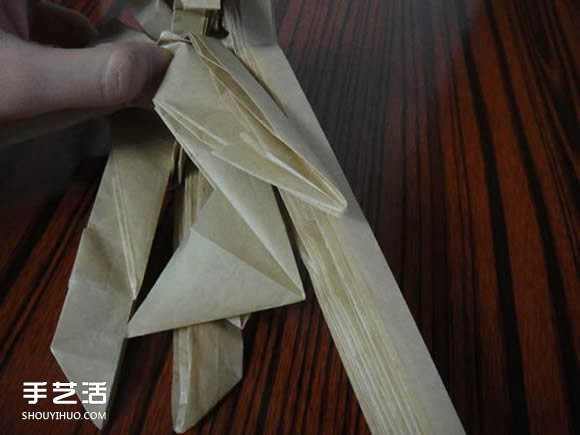 灼眼的夏娜折纸图解 动漫人物夏娜折纸教程(图45)