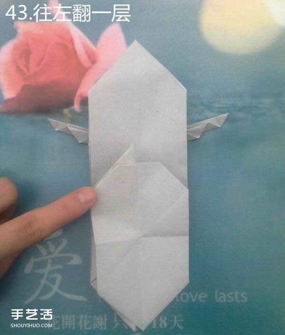 折纸思想者人物雕塑 沉思的人物折纸图解(图47)