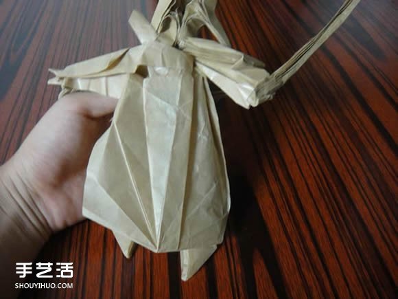 灼眼的夏娜折纸图解 动漫人物夏娜折纸教程(图50)