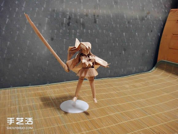 灼眼的夏娜折纸图解 动漫人物夏娜折纸教程(图55)