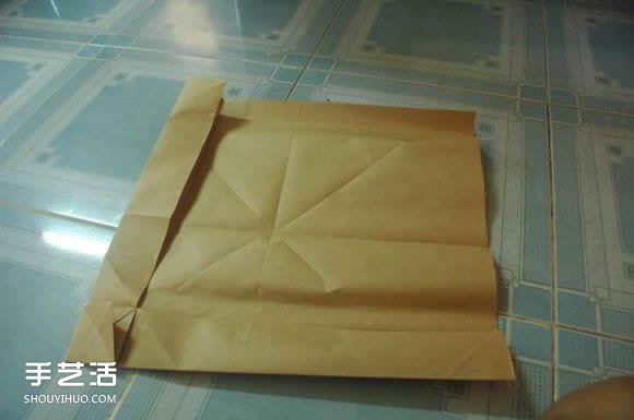 折纸弥勒佛的图解教程 怎么折弥勒佛的折法(图7)