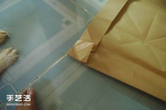 折纸弥勒佛的图解教程 怎么折弥勒佛的折法(图9)